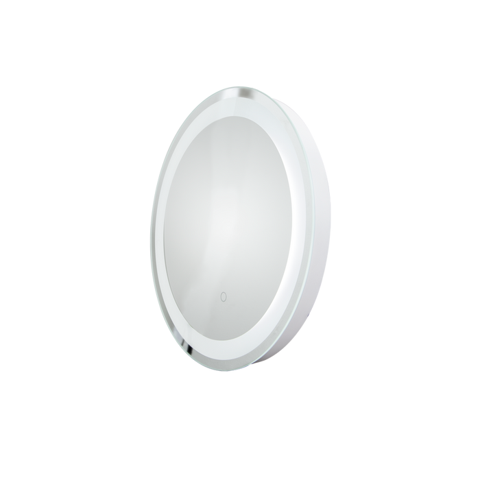 SL Espejo tocador circular LED 14W cálido 3000K Diametro 500 mm por 50mm fondo